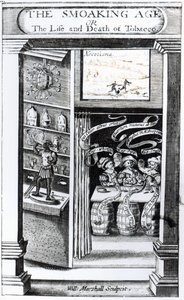 The Smoaking Age or, The Life and Death of Tobacco, engraved by William Marshall, 1617 by English School